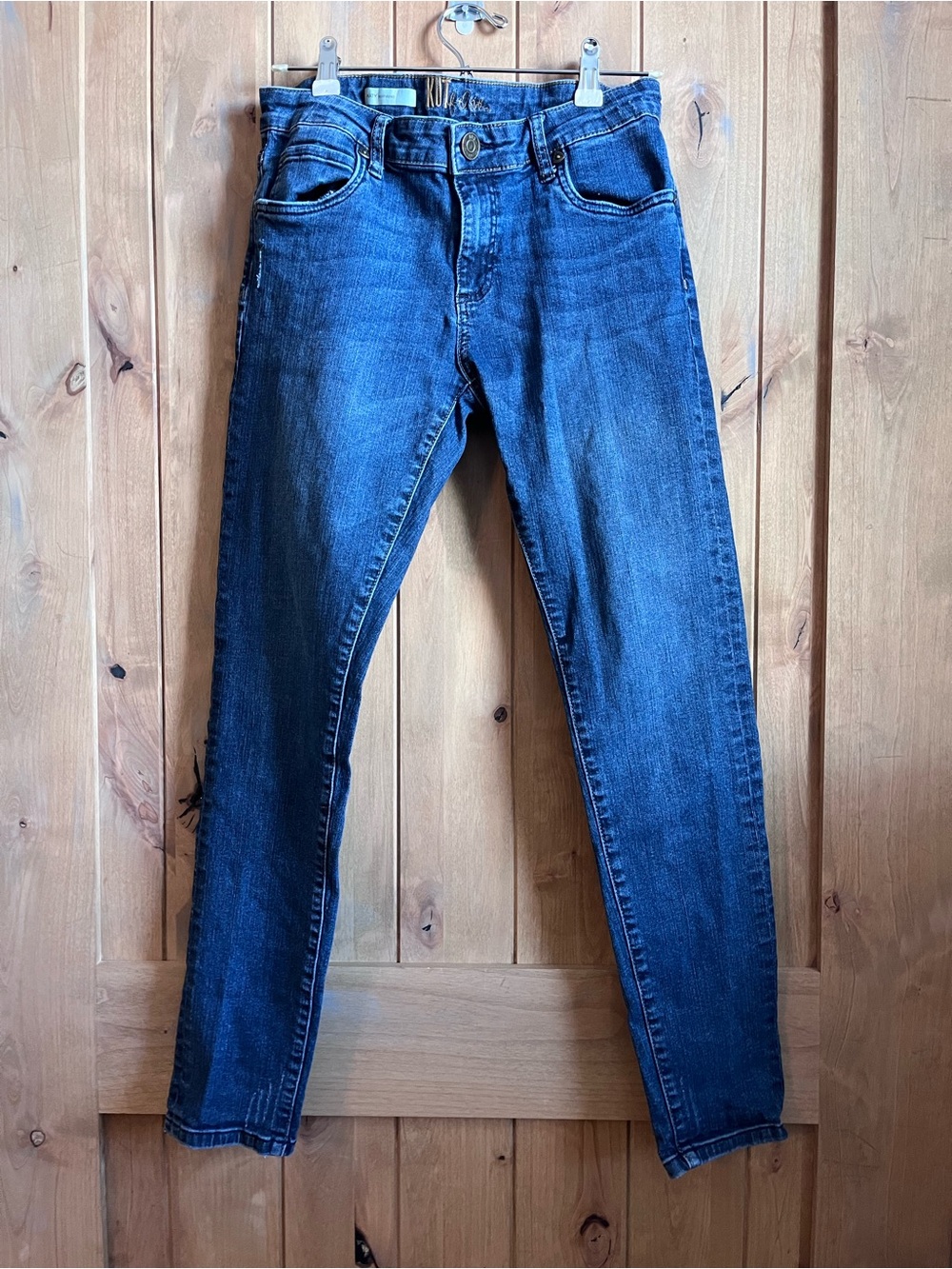 Kut from the Kloth Katy Boyfriend Blue Denim Jeans - size 4
